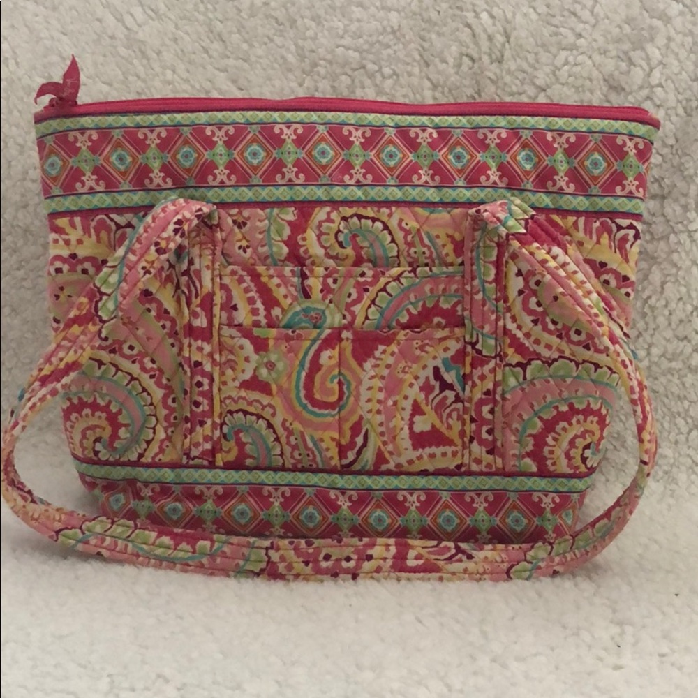 Vera Bradley Tote in Capri Melon